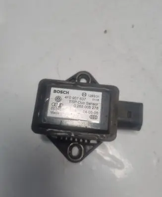 Audi A6 S6 C6 4F ESP acceleration yaw rate sensor 4F0907637 0034281 0265005278