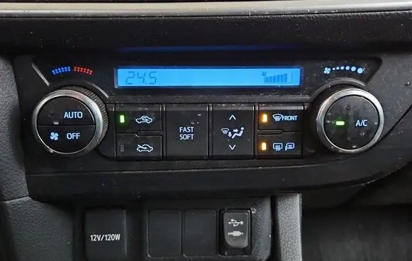 Toyota Auris E180 Climate control/heater control trim 75F542 IMPRK1458033