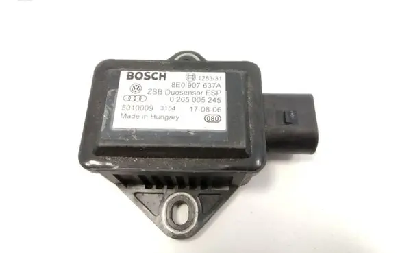 Audi A8 S8 D3 4E ESP acceleration yaw rate sensor 8E0907637A 0265005245