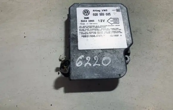 Volkswagen Sharan Airbag control unit/module 6q0909605 5wk42866