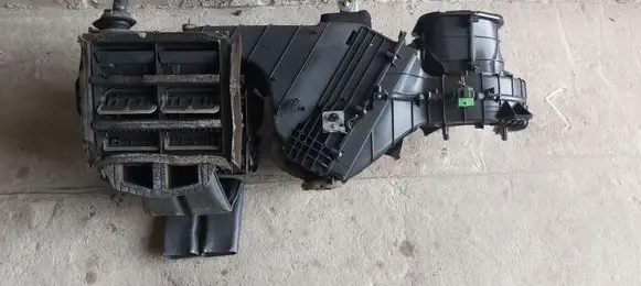 Interior heater climate box assembly