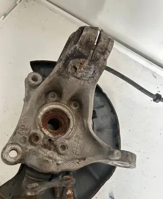 Volkswagen Sharan Front brake disc dust cover plate 1K0615312F
