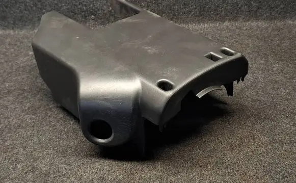 Steering wheel column trim