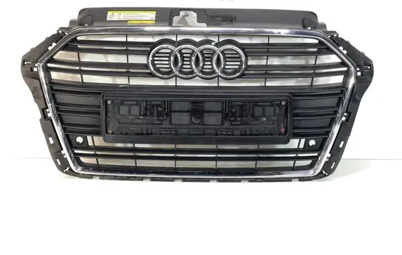 Audi A3 S3 8V Front bumper upper radiator grill 8V3853651AA