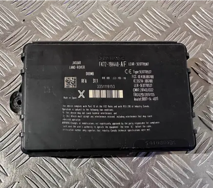 Jaguar F-Pace Keyless (KESSY) go control unit/module FK7219H440AF 3351119153 5E0770537