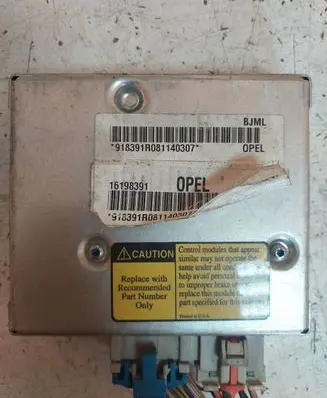 Opel Sintra ABS control unit/module 16198391 918391R081