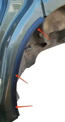 Fiat Freemont Rear arch trim 5076878AC