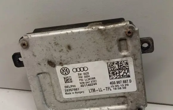 Audi Q3 8U Headlight ballast module Xenon 4G0907697D