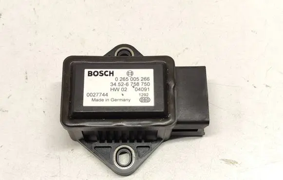 BMW 5 E60 E61 ESP acceleration yaw rate sensor 34526758750 0027744 6758750