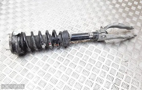 Front shock absorber with coil spring