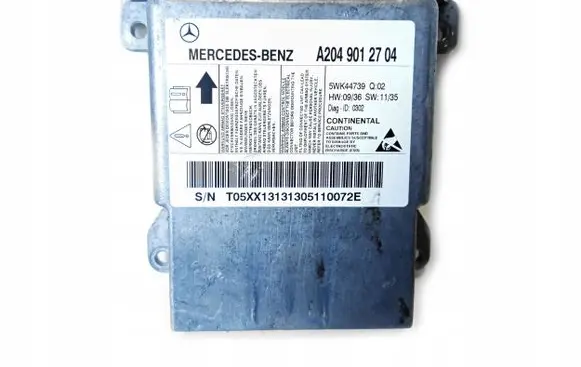 Mercedes-Benz C W204 Airbag control unit/module A2049012704