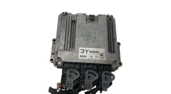 Nissan Qashqai+2 Engine control unit/module 23710JD78D 1039S21017 0281014361