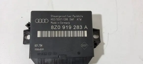 Audi A4 S4 B6 8E 8H Parking PDC control unit/module 8Z0919283A 601794 H02SD07C86