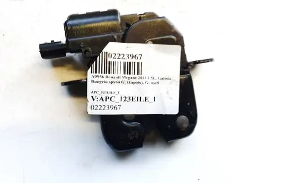 Renault Megane III Tailgate/trunk/boot lock/catch/latch 846300003rd 40507160