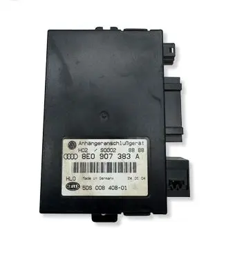 Audi A4 S4 B6 8E 8H Tow bar trailer control unit/module 8E0907383A S0002 5DS00840801