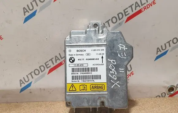 BMW X6 E71 Airbag control unit/module 9240083 65779240083