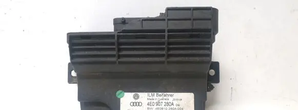 Audi A8 S8 D3 4E Other control units/modules 4E0907280E