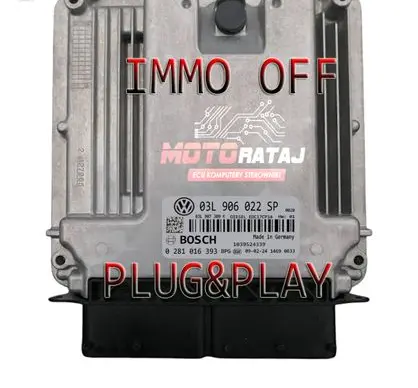 Volkswagen Amarok Engine control unit/module 03L906022SP 0281016393