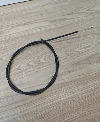 BMW 5 F10 F11 Engine bonnet/hood lock release cable 7255801