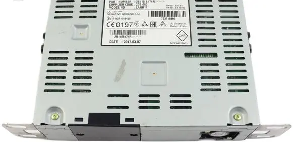 Renault Talisman Radio/CD/DVD/GPS head unit 281158174R 276660 703710389