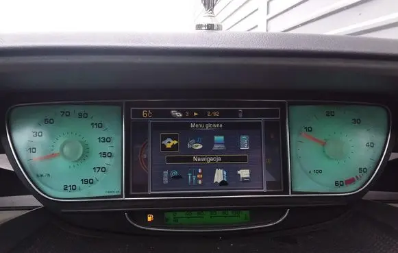 Peugeot 807 Speedometer (instrument cluster) 503550080220