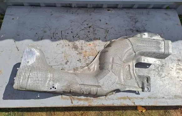 Citroen C3 Exhaust heat shield 9820278280