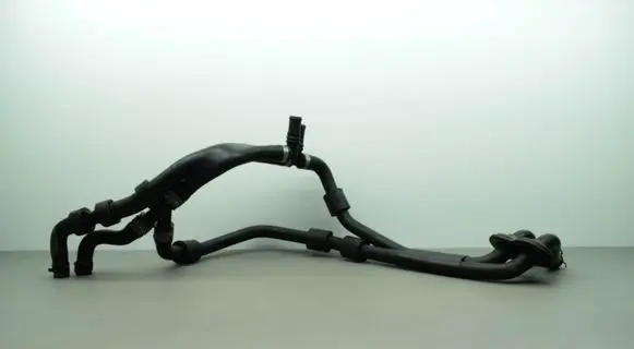 Audi Q7 4M Engine coolant pipe/hose 4M1819350 4M0819345