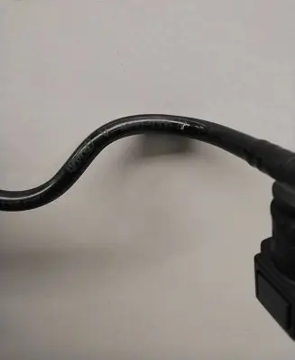 Fuel injector supply line/pipe