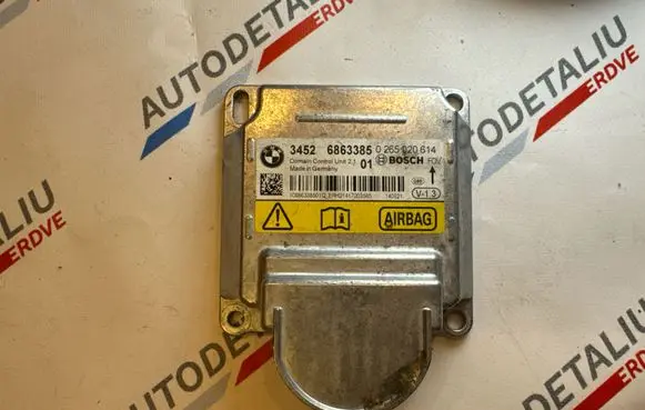 BMW 4 F36 Gran coupe Airbag control unit/module 6863385