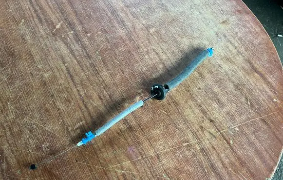 Rear door cable line