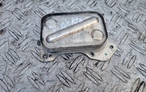 Engine oil radiator