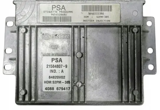 Citroen C2 Engine control unit/module 9654528680