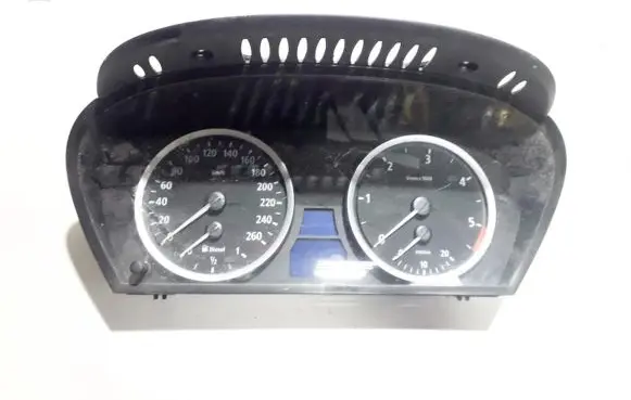 BMW 5 E60 E61 Speedometer (instrument cluster) 62116983153 110.080.213