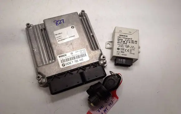 BMW 3 E46 Engine ECU kit and lock set 7793443 13617793443 0281010565