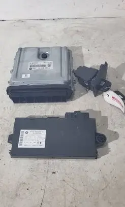 BMW 3 E90 E91 Engine ECU kit and lock set 8510221 1039S37983 0281016838