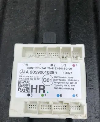 Mercedes-Benz E W213 Door control unit/module A2059001028 A2059010707 A2229023313