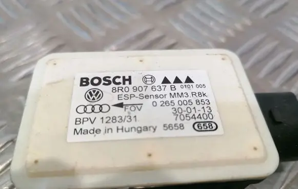 Audi Q5 SQ5 ESP acceleration yaw rate sensor 8R0907637B