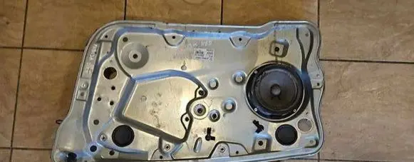 Skoda Fabia Mk1 (6Y) Front door electric window regulator 6Y0837756 0340530550 6Y1837752BJ