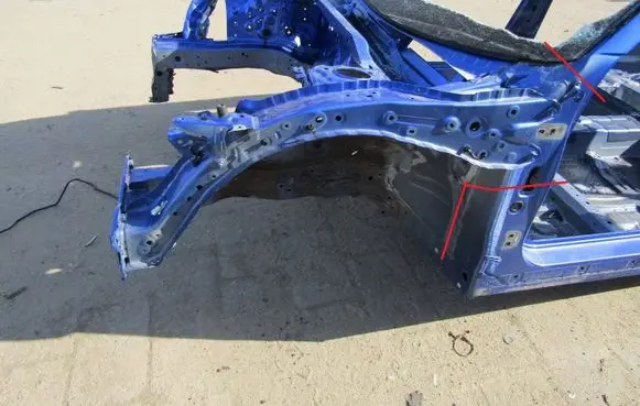 Honda Civic XI Front side member 