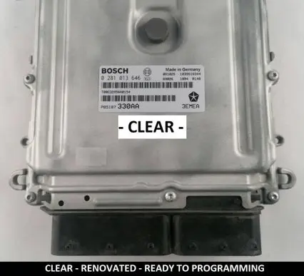 Jeep Commander Engine control unit/module P05187330AA 0281013646