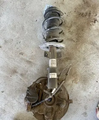 Peugeot Partner III Front wheel hub spindle knuckle