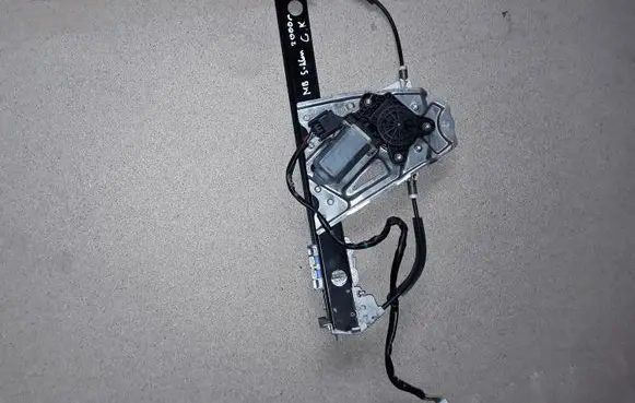Mercedes-Benz S W220 Rear door window regulator with motor A2207300346