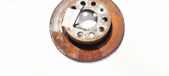 Audi A3 S3 8P Rear brake disc neventiliuojamas