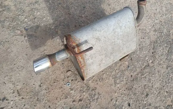 Subaru Impreza III Rear muffler/silencer tail pipe 