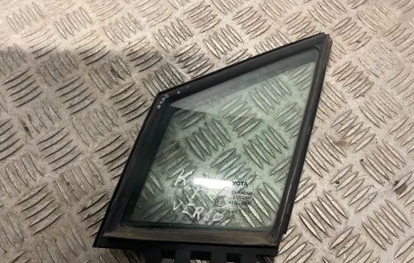 Toyota Corolla Verso AR10 Front door vent window glass four-door 