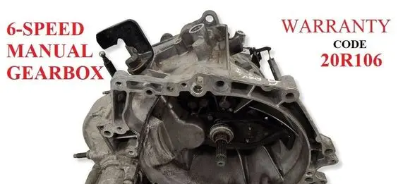 Citroen C5 Aircross Manual 6 speed gearbox 20R106