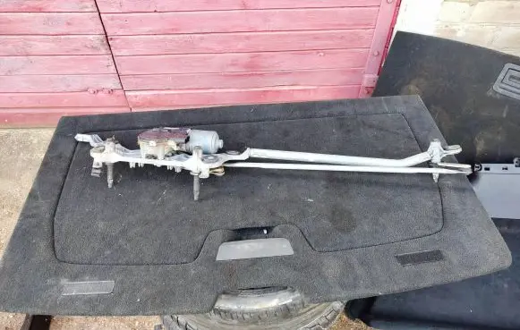 Porsche Cayenne (92A) Front wiper linkage and motor 7P0955024 1610232269 3397021159
