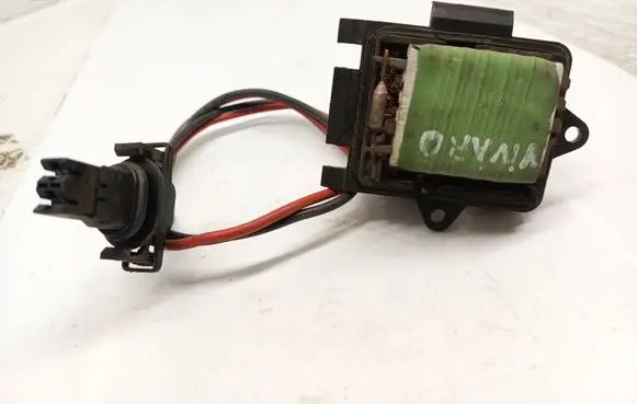 Opel Vivaro Heater blower motor/fan resistor 658146M