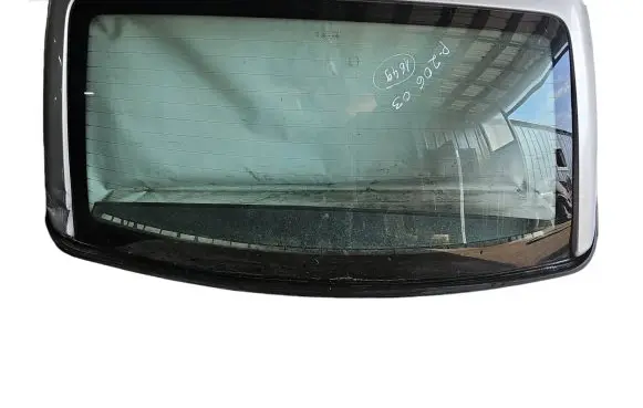Peugeot 206 Rear windscreen/windshield window 43R00048 DOT24AS2M68