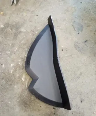 Mitsubishi Outlander Dashboard side end trim 8002A055